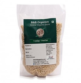 B&B Organics Urad Dal   Pack  2 kilogram